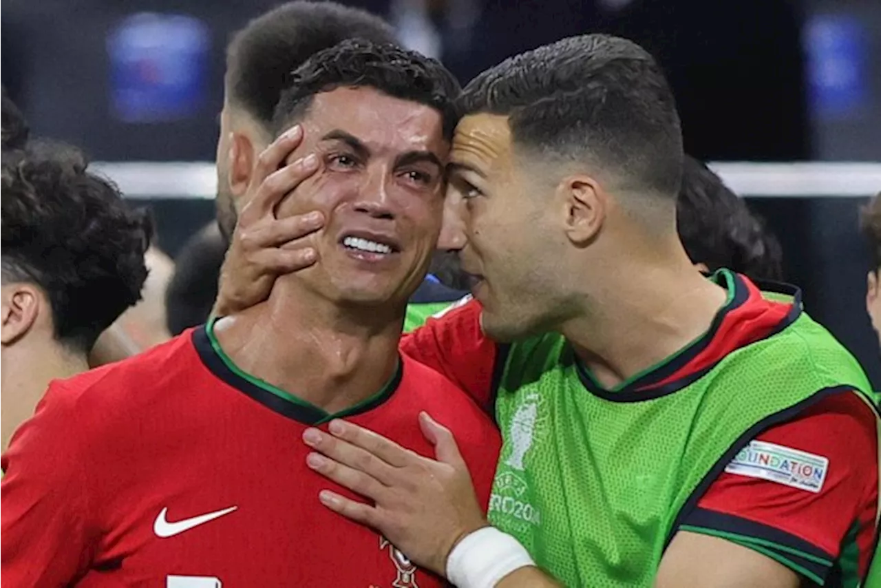 Het was al zijn zevende huilbui: waarom Ronaldo het zo moeilijk droog kan houden