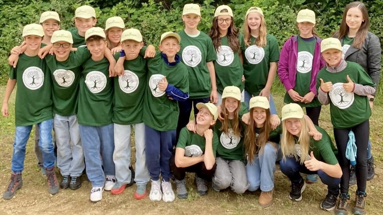 2SKI-Klasse im Spitzenfeld beim Landesfinale der Waldjugendspiele