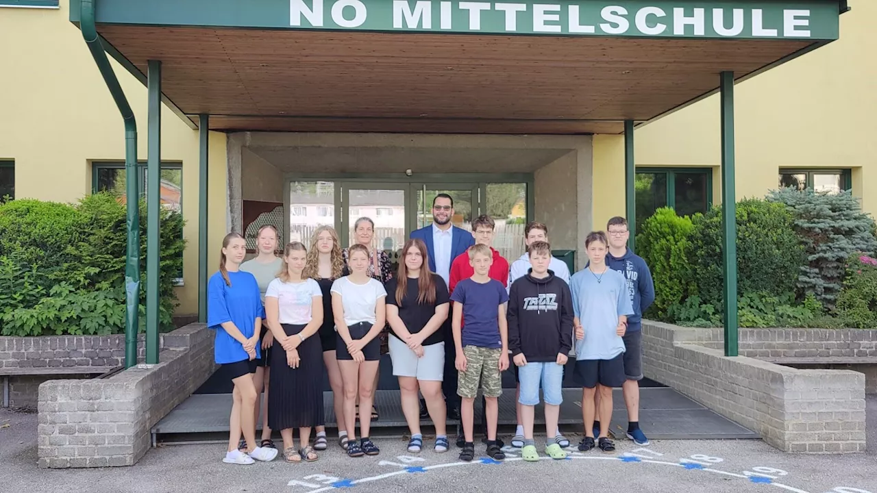 Hainfelder Schüler sind am EDV-Sektor top