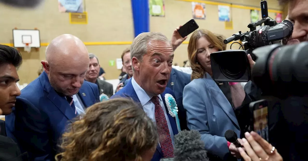 All the seats Nigel Farage's party have won in the election