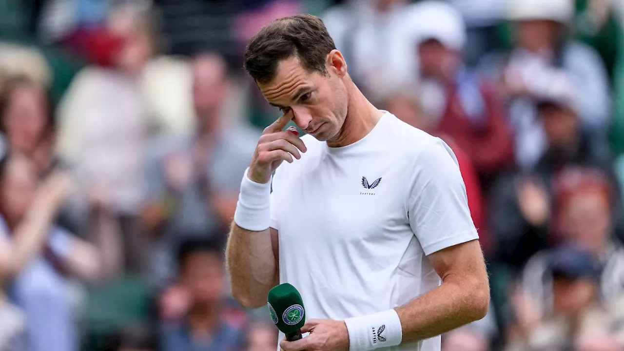 Tränen und große Emotionen: Wimbledon erhebt sich ein letztes Mal für Tennis-Star Murray