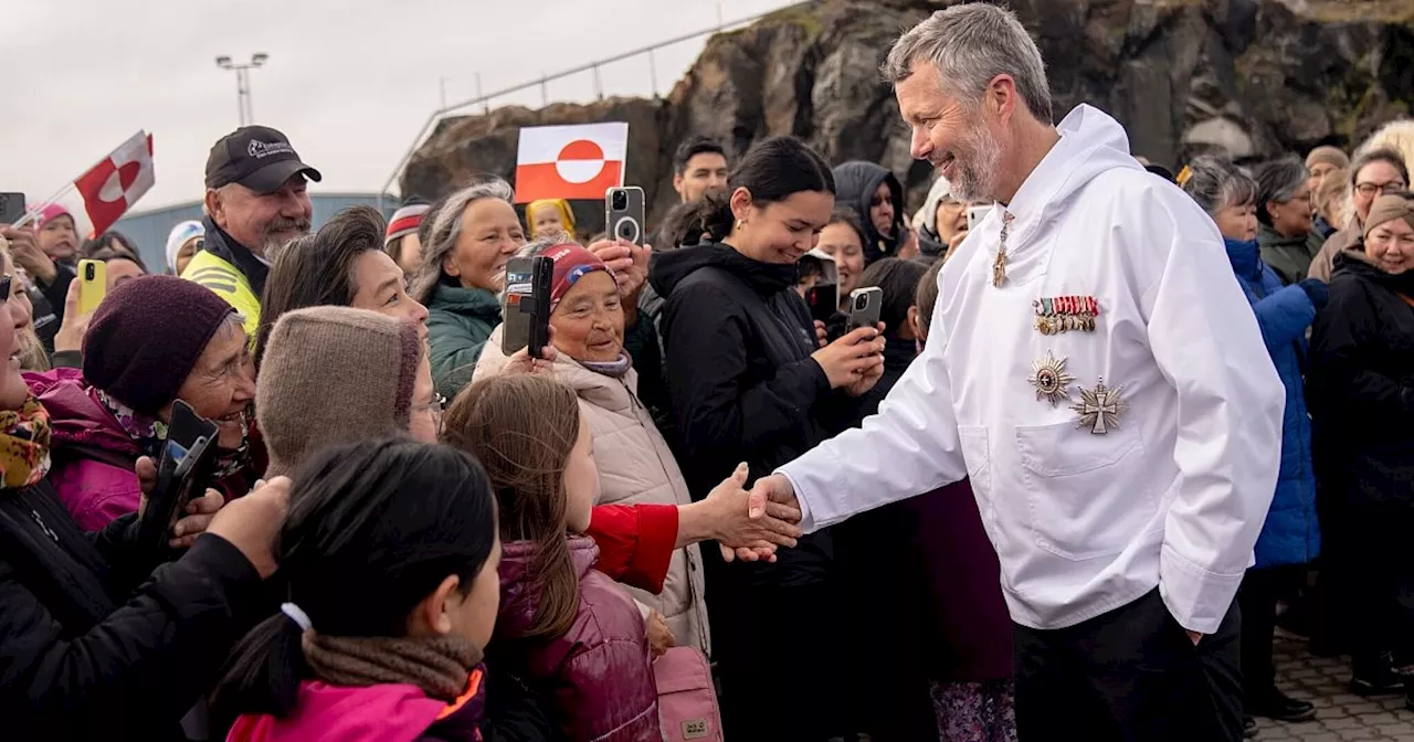 Dänischer König Frederik mit Liebeserklärung an Grönland