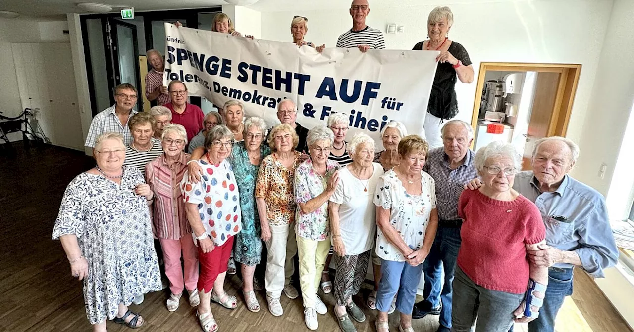 Rosy Kiefer-Hessedenz übernimmt Spenger AWO-Vorsitz von Reiner Tiemann