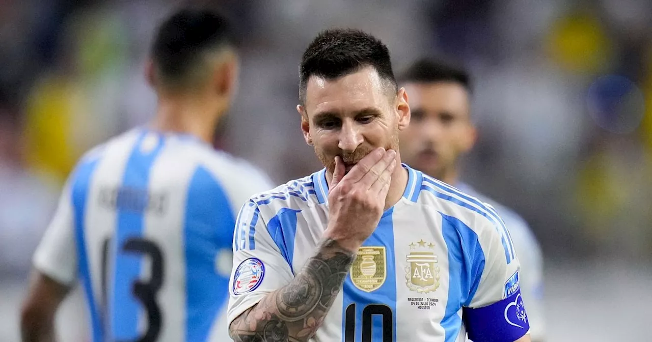 Trotz Elfer-Patzer von Messi: Argentinien in Copa-Halbfinale