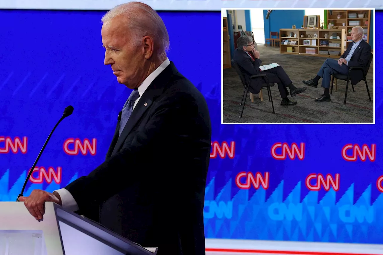 'Exhausted' Biden downplays putrid debate performance as 'bad episode' in first clip of ABC interview