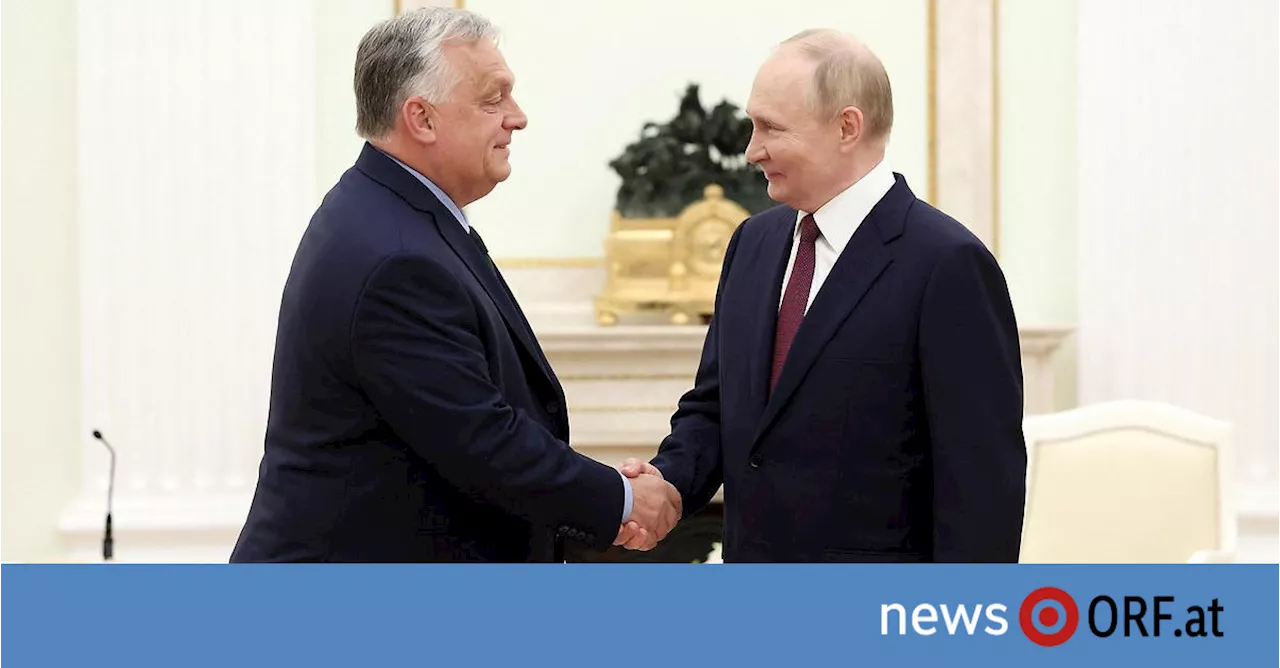 Orban im Kreml: Propagandageschenk für Putin