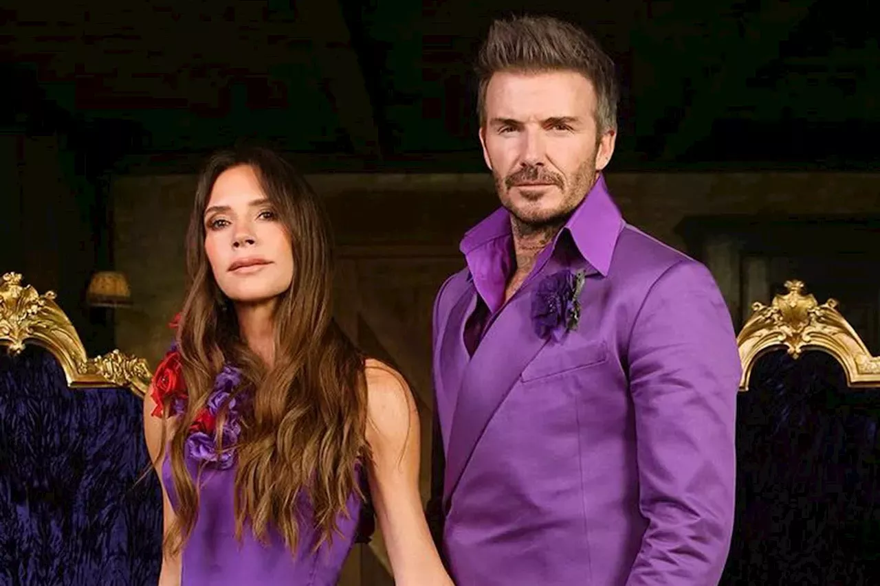 David and Victoria Beckham Joke About Slipping into Wedding Outfits for ...