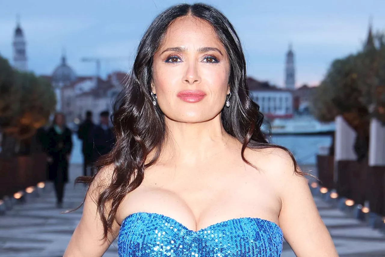 Salma Hayek Poses as Statue of Liberty in Fourth of July Throwback Magazine Shoot: ‘Latin Heat’