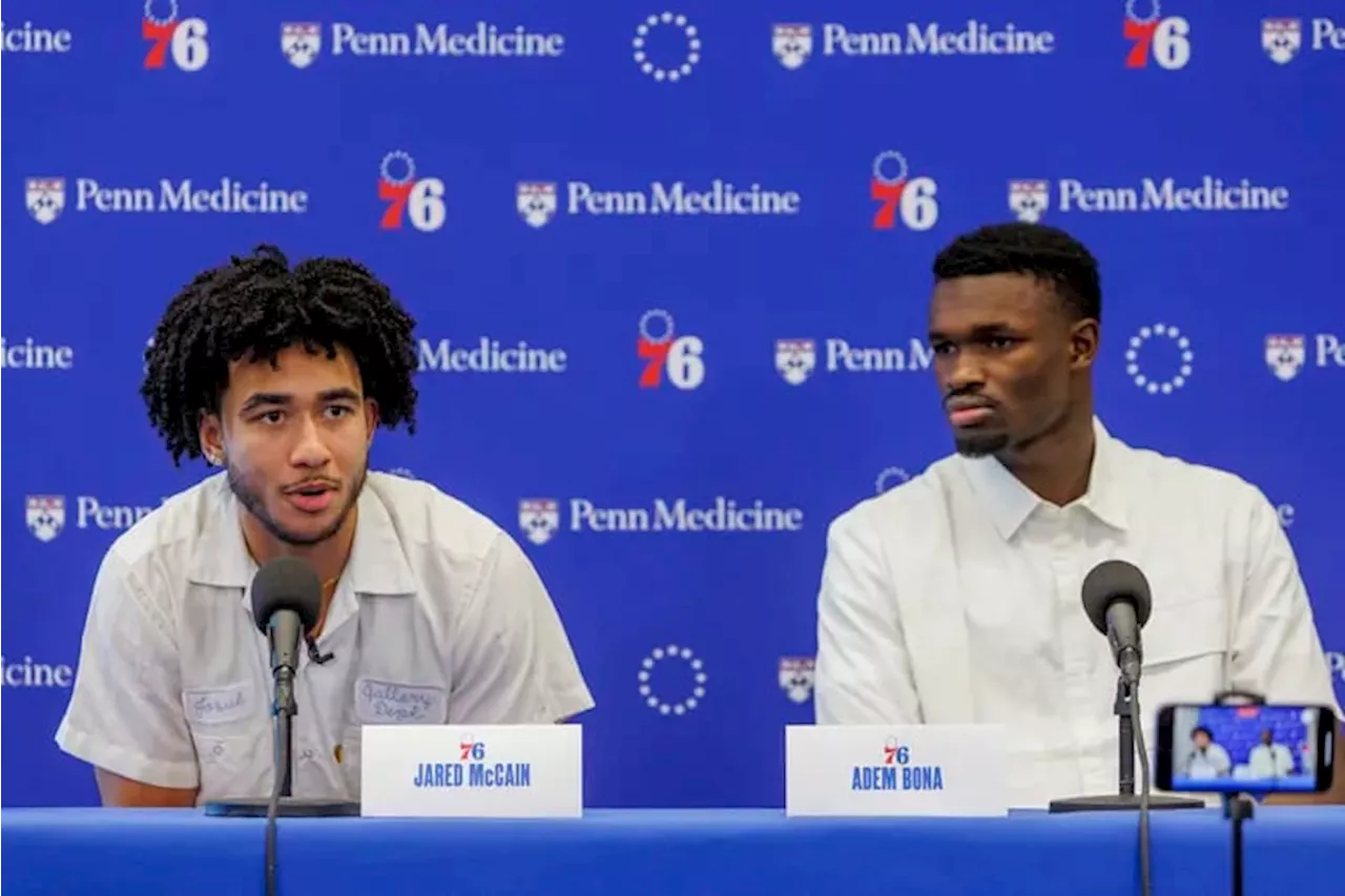 Sixers’ Jared McCain wants to ‘learn everything’ he can from All-Star teammate Tyrese Maxey