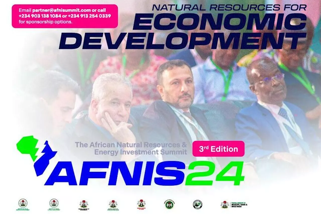 African Natural Resources and Energy Investment Summit, AFNIS 2024, holds in Abuja