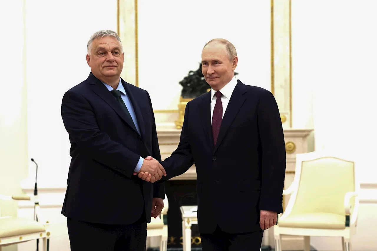 La visita de Orbán a Moscú desata la ira de Bruselas y Putin se marca otro tanto en su pugna con la OTAN y...