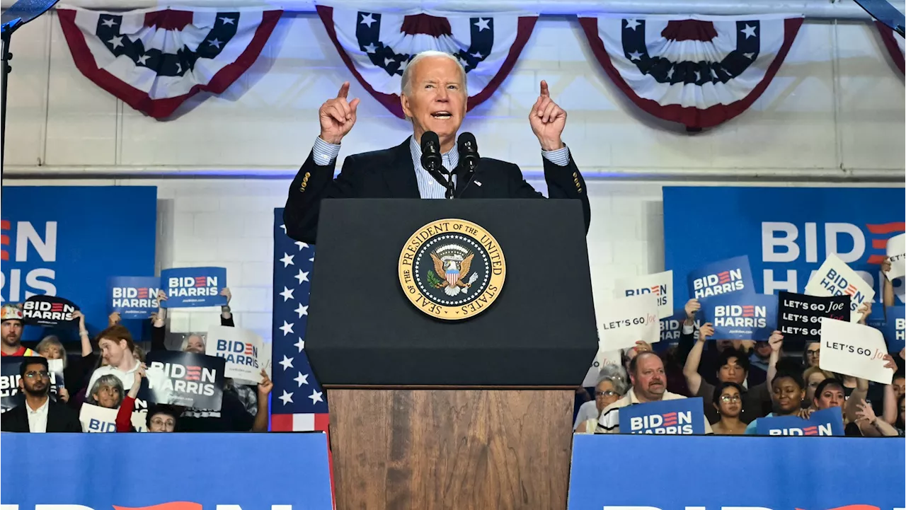 Biden Emphatically Insists He’s Staying in Race at Wisconsin Rally