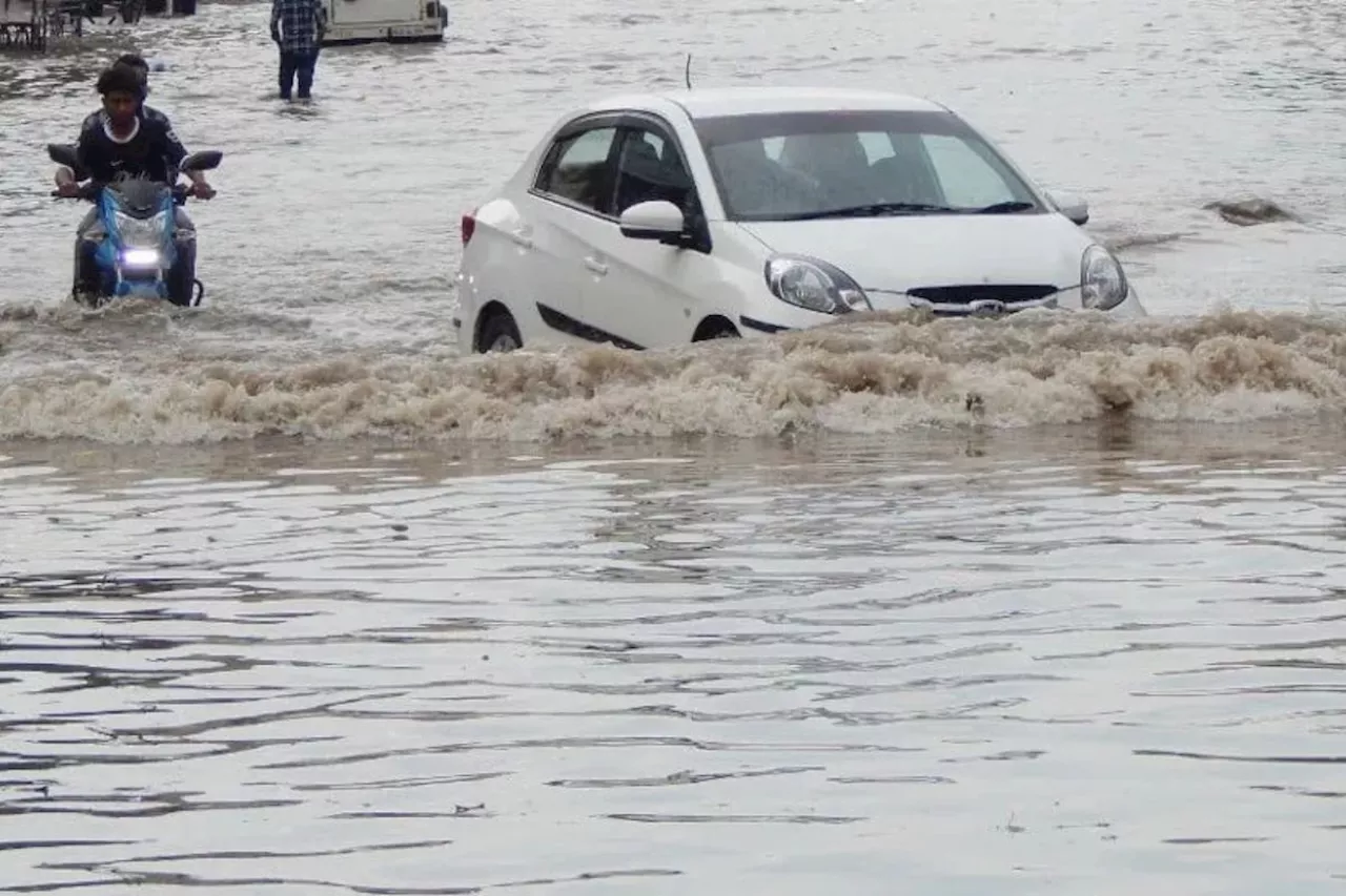 Weather Update : राजस्थान में यहां से गुजर रही मानसून ट्रफ लाइन, 3 दिन होगी जमकर बारिश, IMD ने जारी की चेतावनी