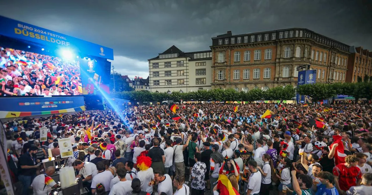 EM 2024 Düsseldorf: Deutschland-Spanien - wann sind die Fan-Zonen voll?​