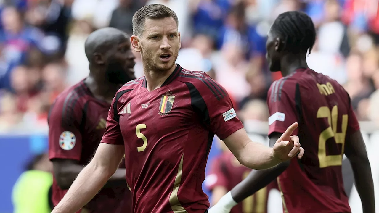 'J'ai vécu un rêve': Jan Vertonghen prend sa retraite internationale et quitte les Diables Rouges