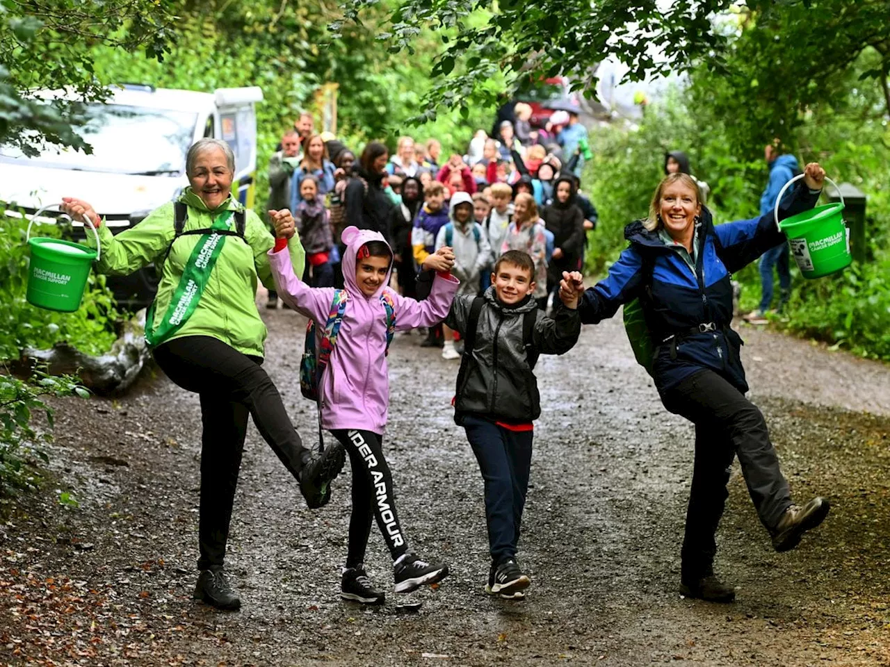 Telford pupils take on Wrekin for heart-warming cancer fundraiser