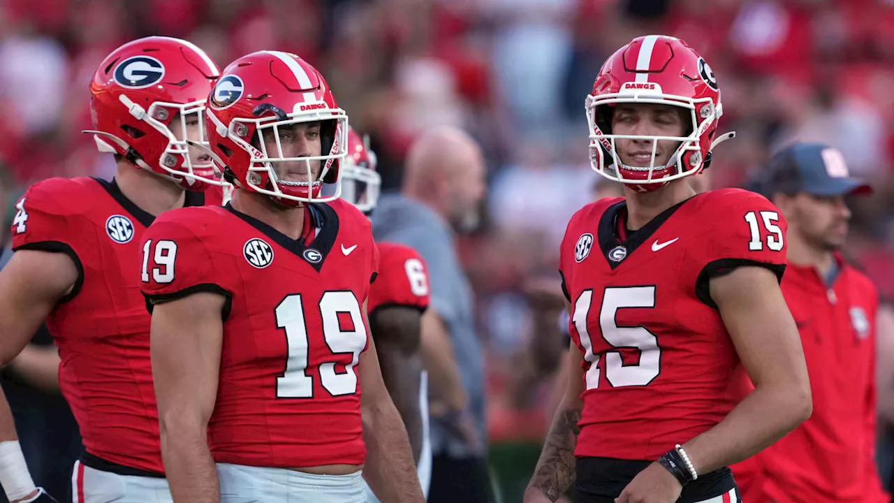 Georgia Football Quarterback Carson Beck Talks Playing Without Brock Bowers