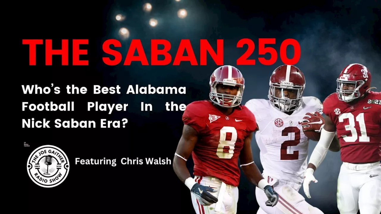 Who Was Nick Saban's Best Player at Alabama on The Joe Gaither Show