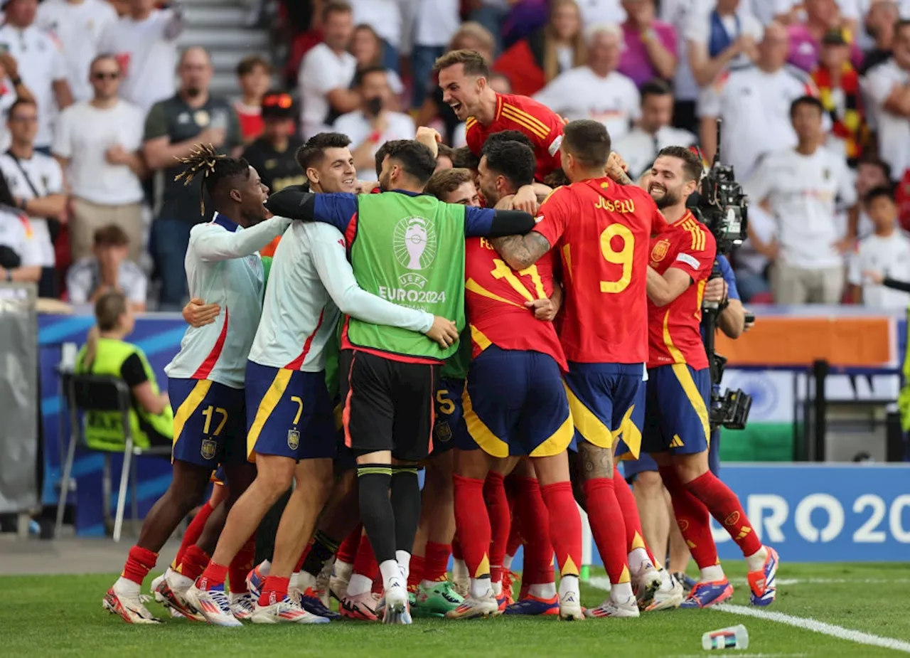 Spain Leave It Late To Eliminate Hosts Germany