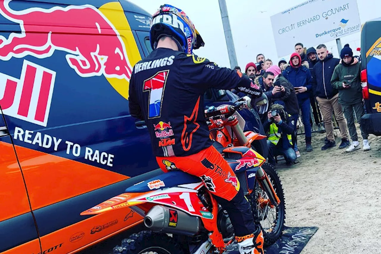 Jeffrey Herlings (KTM): Erstmals mit Startnummer 1