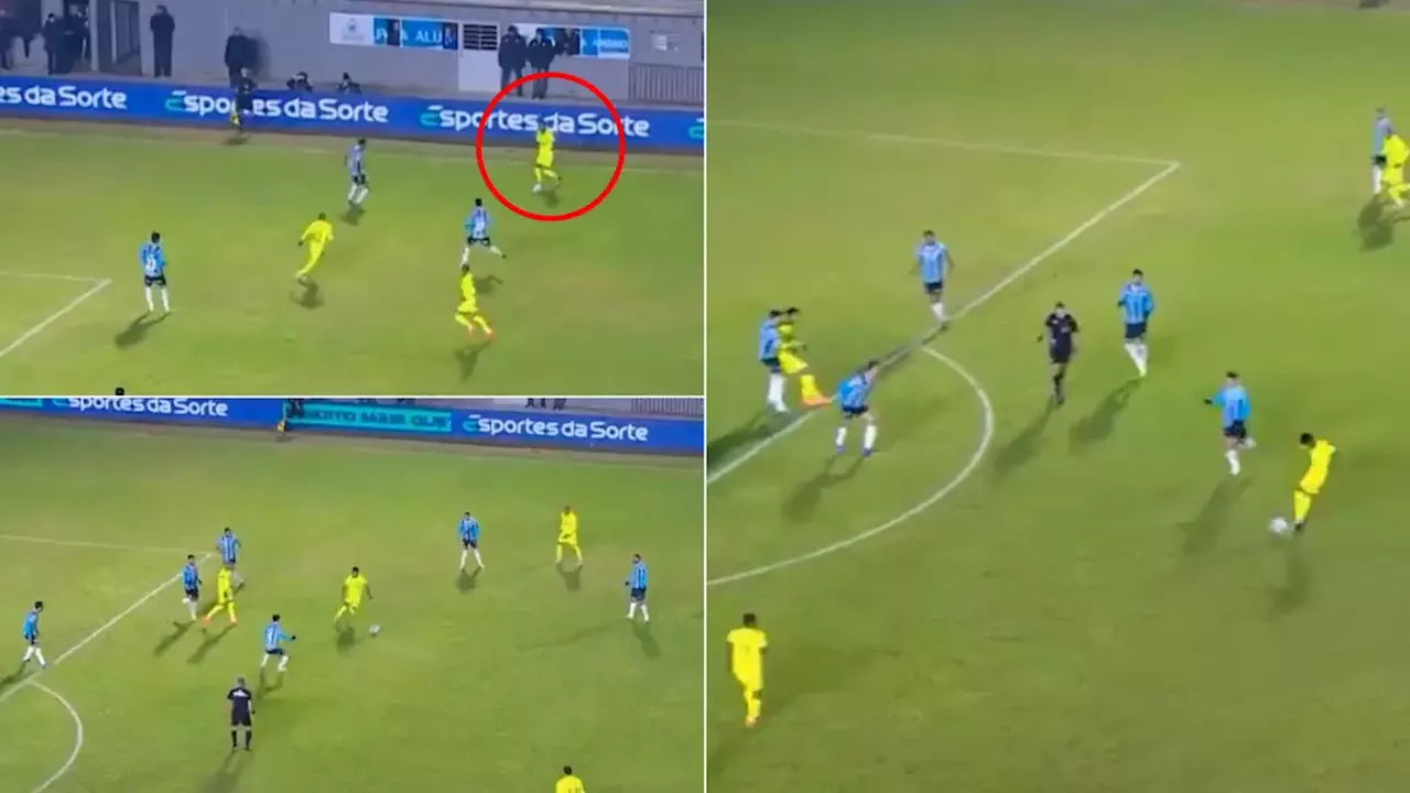 Chelsea fans are convinced they've signed the next big thing after 'Messinho' scores outrageous goal for Palmeiras