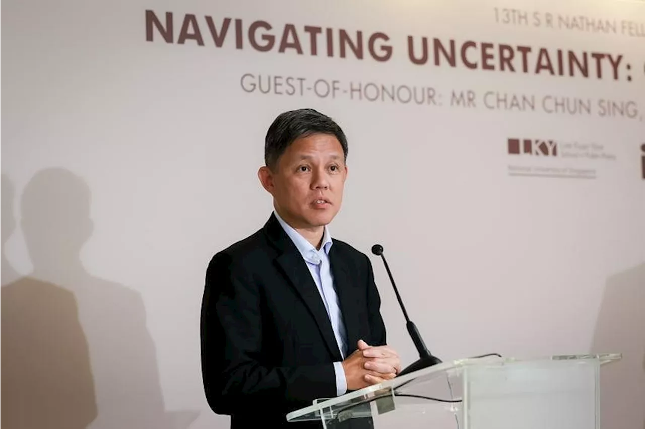 Leaders must be honest with the people about challenges, seek sustainable solutions: Chan Chun Sing