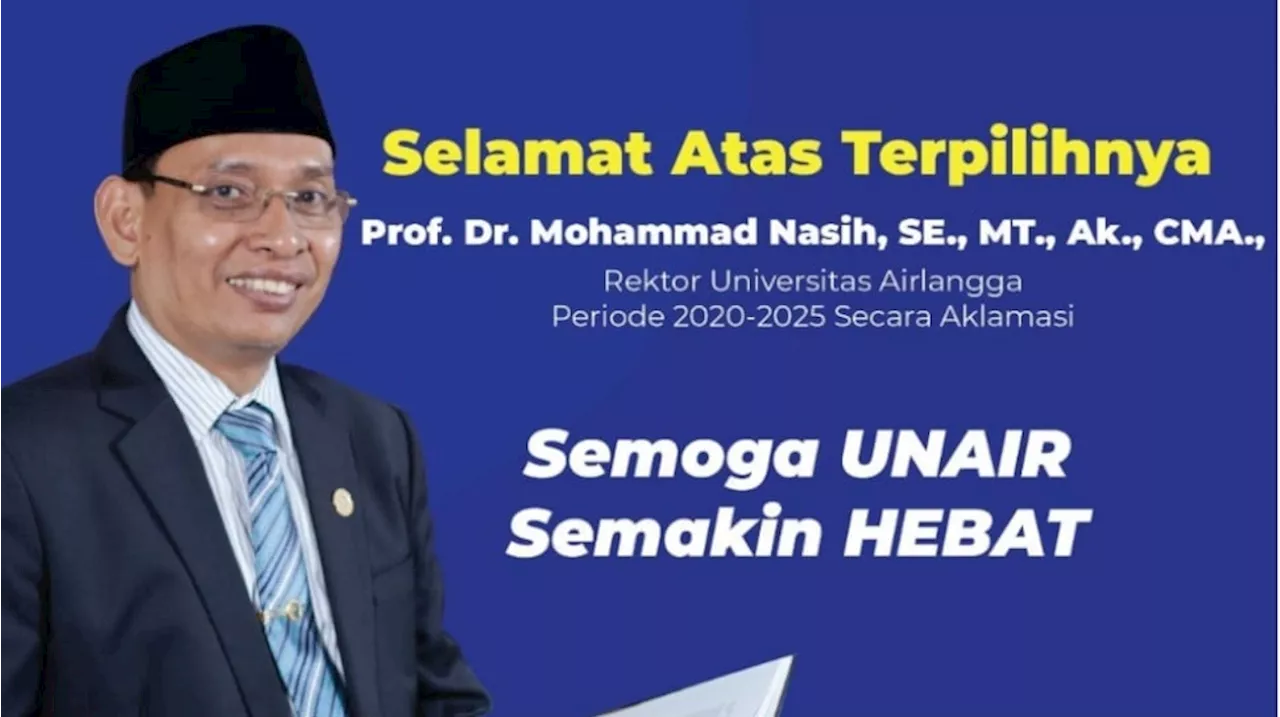 Profil Rektor Unair, Copot Dekan FK Usai Kritik Tenaga Kesehatan Asing