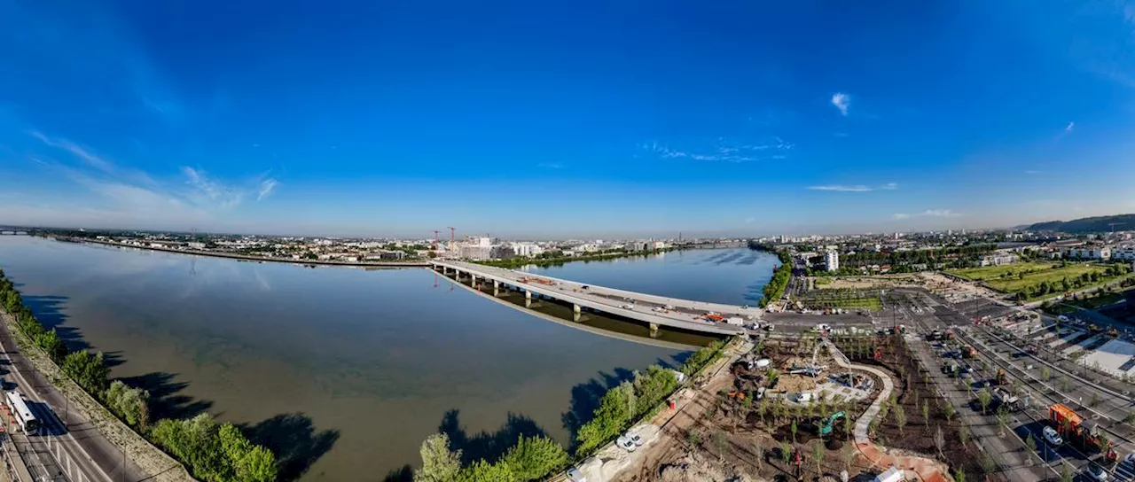 Pont Simone-Veil à Bordeaux : la régulation des flux de circulation au sud de l’agglomération