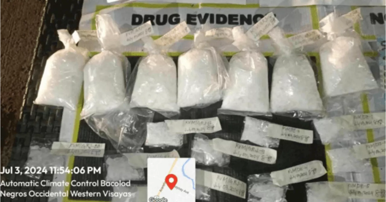 P5.1-M shabu seized in Bacolod City