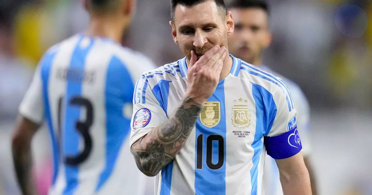 Trotz Elfer-Patzer von Messi: Argentinien in Copa-Halbfinale