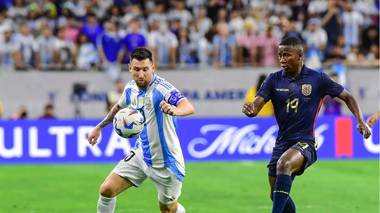 Trotz Elfmeterfehlschuss von Lionel Messi: Weltmeister Argentinien erreicht Halbfinale der Copa América