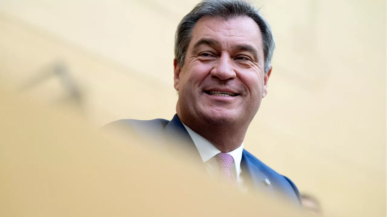 „Wenn Merz mich bittet“: CSU-Chef Söder will Kanzlerkandidatur für Union nicht ausschließen