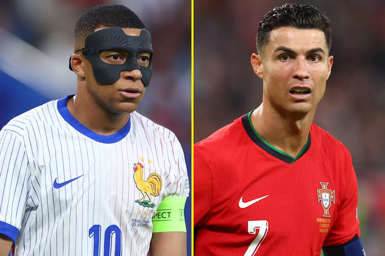 Cristiano Ronaldo given 2/10 rating and ‘atrocious’ Kylian Mbappe gets low mark but Arsenal star scores hig...