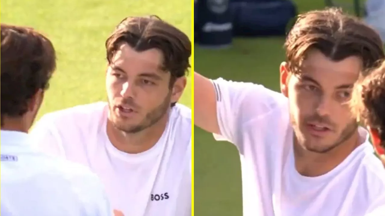 Taylor Fritz trolls opponent in heated Wimbledon exchange after being ‘disrespected’ for ‘whining’...