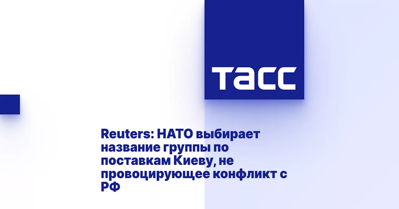 Reuters: НАТО выбирает название группы по поставкам Киеву, не провоцирующее конфликт с РФ