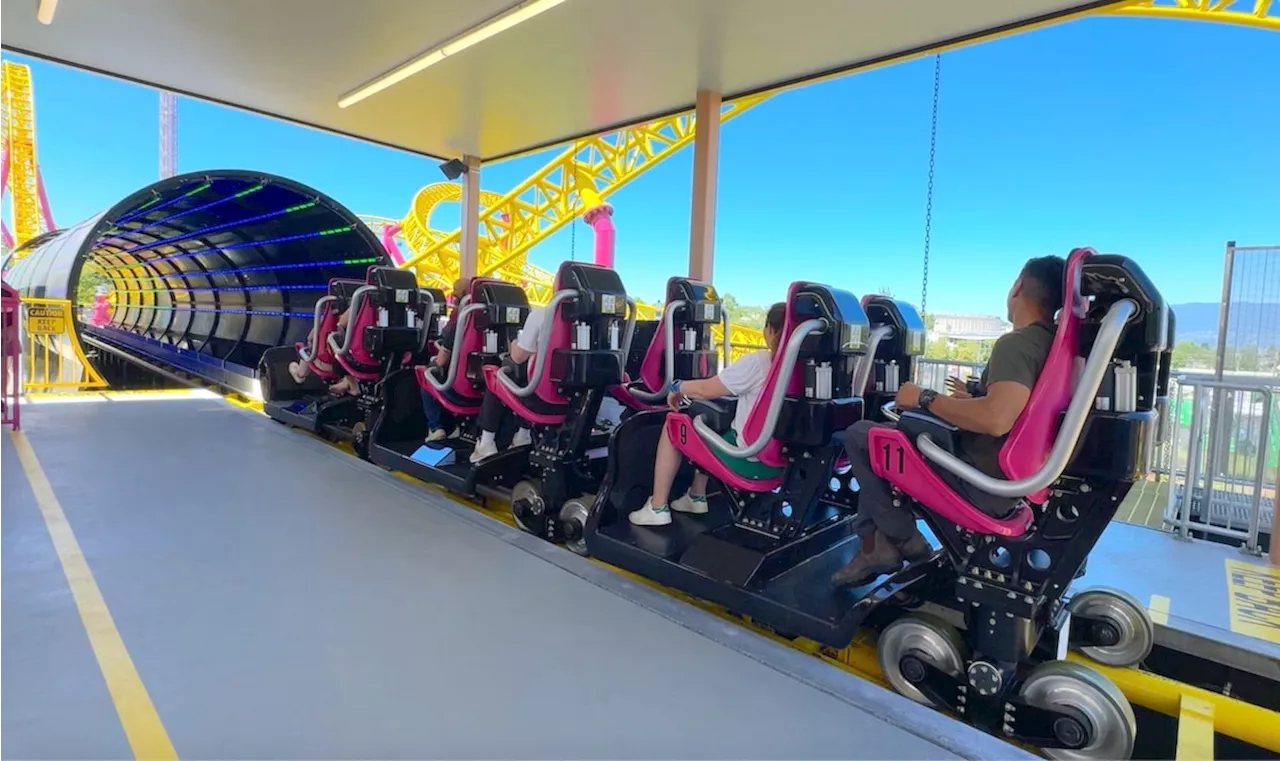 VIDEO: Playland's new ThunderVolt thrills as 'Canada’s fastest electric launch coaster'