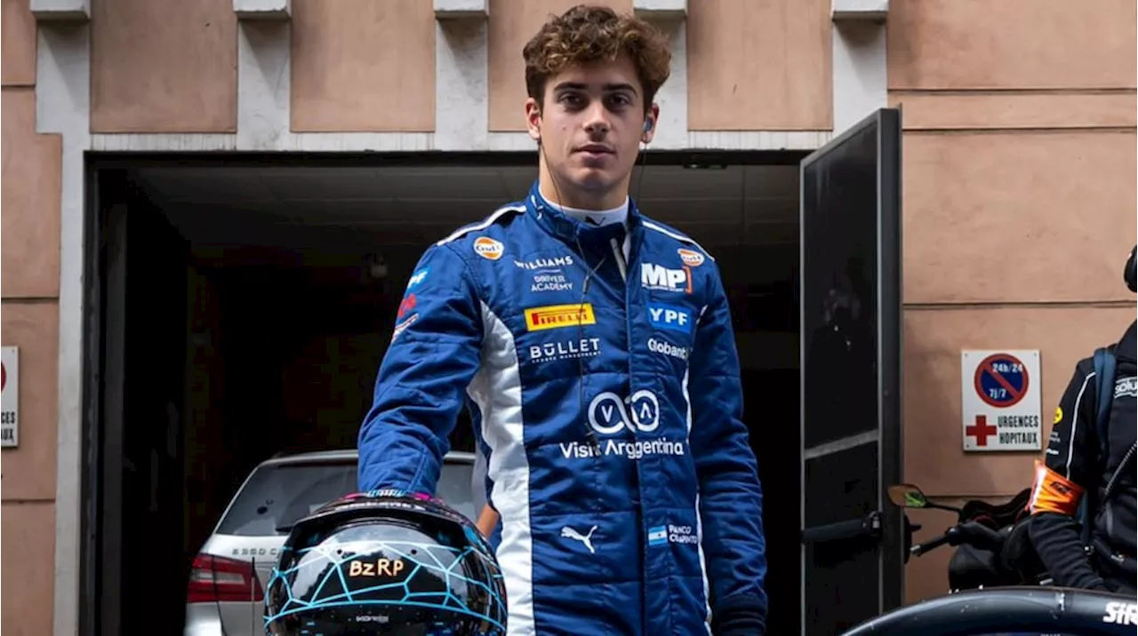 Franco Colapinto DEBUTA en la Fórmula 1 en el GP de Gran Bretaña: horario y dónde ver la práctica en Silverstone