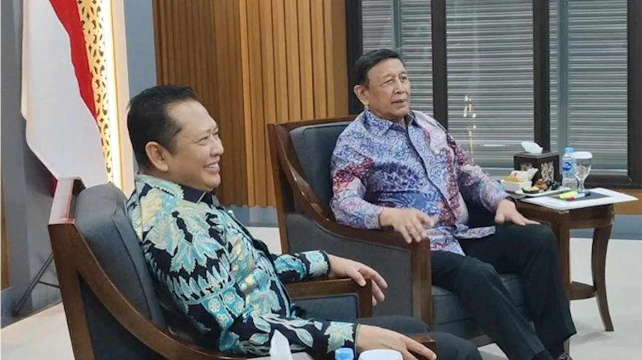 Lanjutkan Silaturahmi Kebangsaan, Pimpinan MPR RI Temui Ketua Wantimpres Wiranto