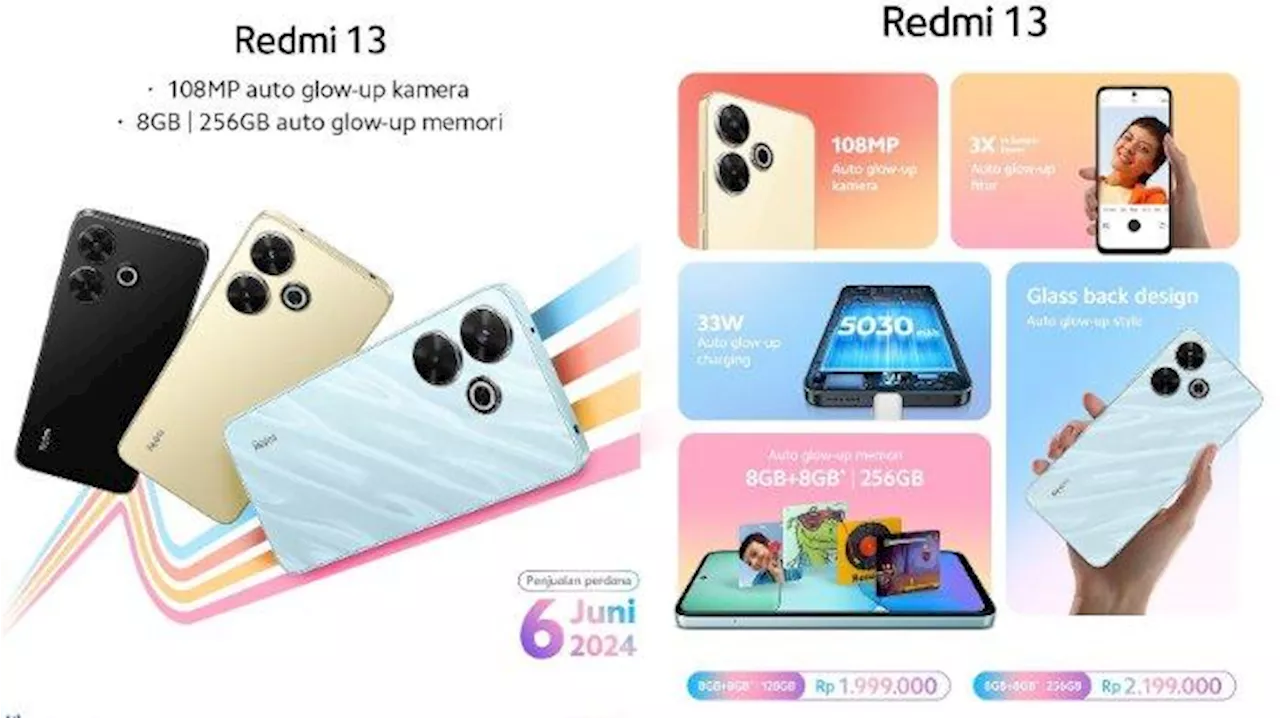 Update Harga HP Xiaomi per Juli 2024: Redmi Note 13 Diskon Rp2.399.000, POCO F6 Diobral Rp4.899.000