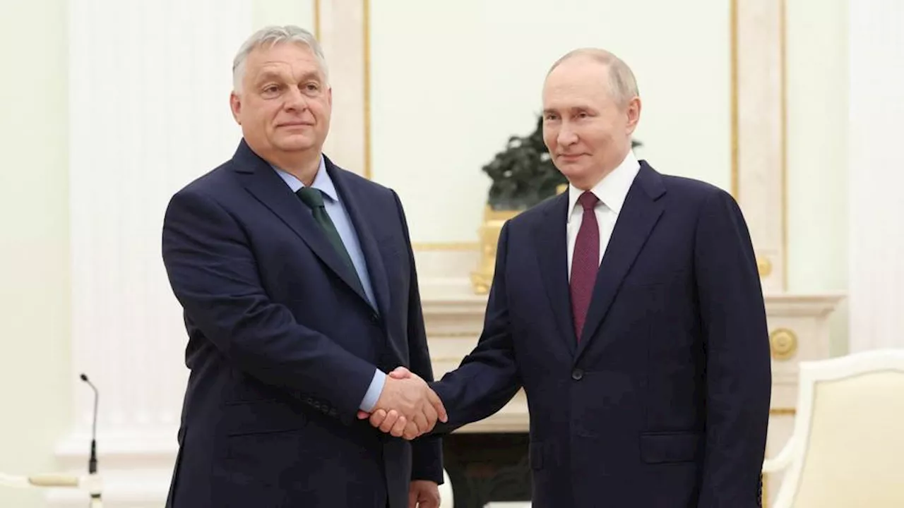 EU decries Hungary's Orban talks with Russia's Putin over Ukraine