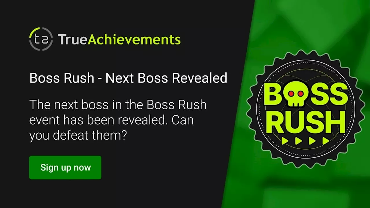 Boss Rush: Boss Number 5 is The Witness