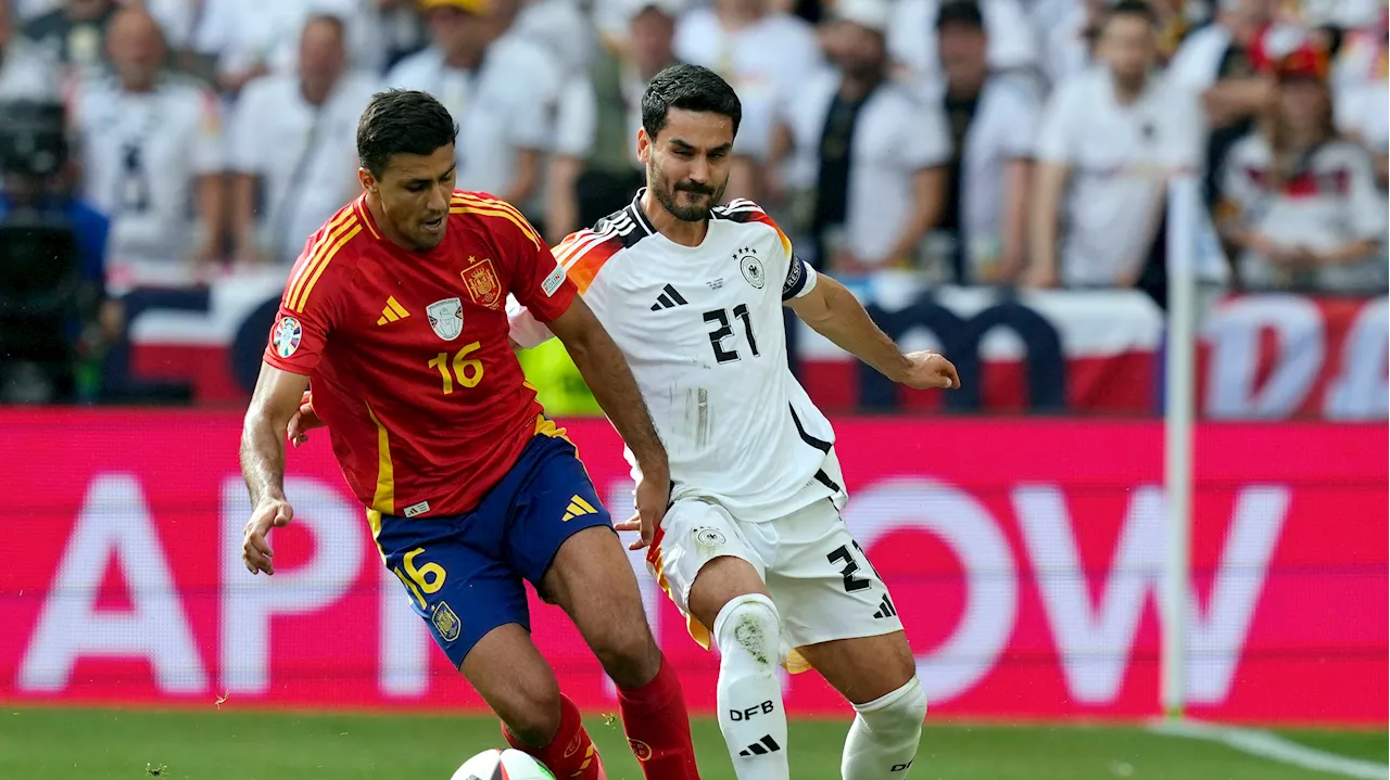 Germany, Spain scoreless after physical first half from Stuttgart