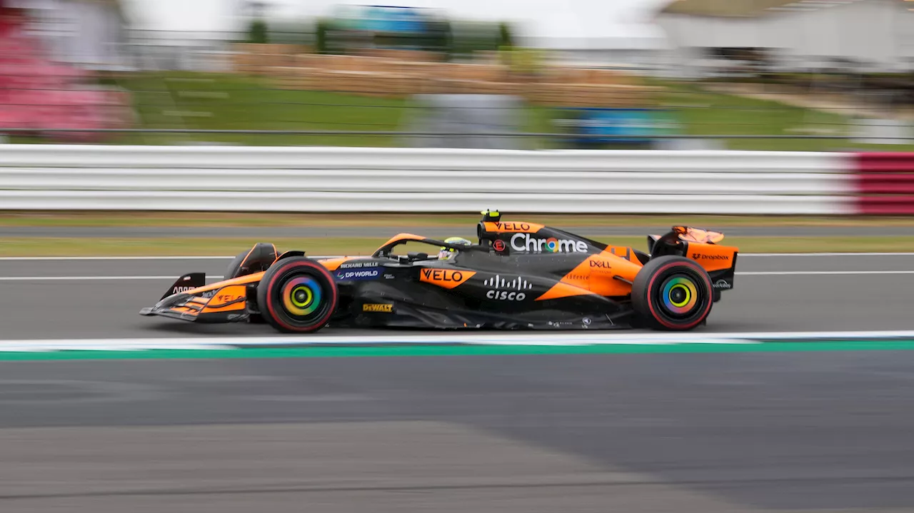 Norris raises hopes of home F1 win at British GP after leading both practices