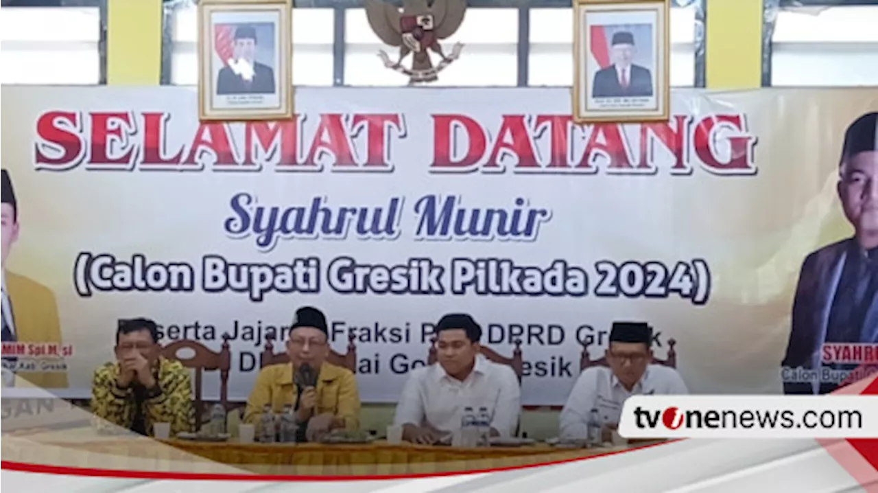 DPD Golkar Gresik Beri Sinyal Dukungan Bacabup Syahrul Munir Maju di Pilbup 2024