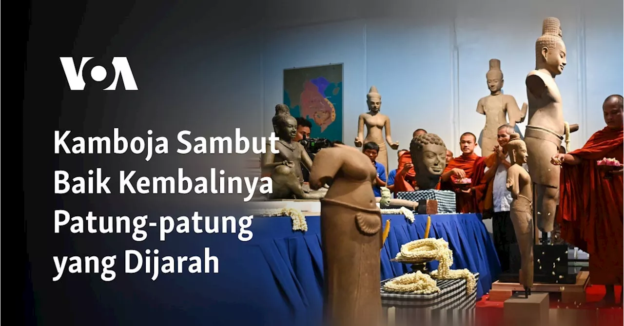 Kamboja Sambut Baik Kembalinya Patung-patung yang Dijarah