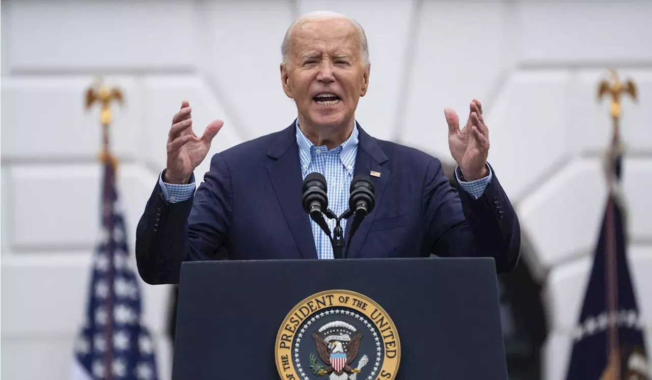 Biden says he's 'first Black woman to serve with Black president' in