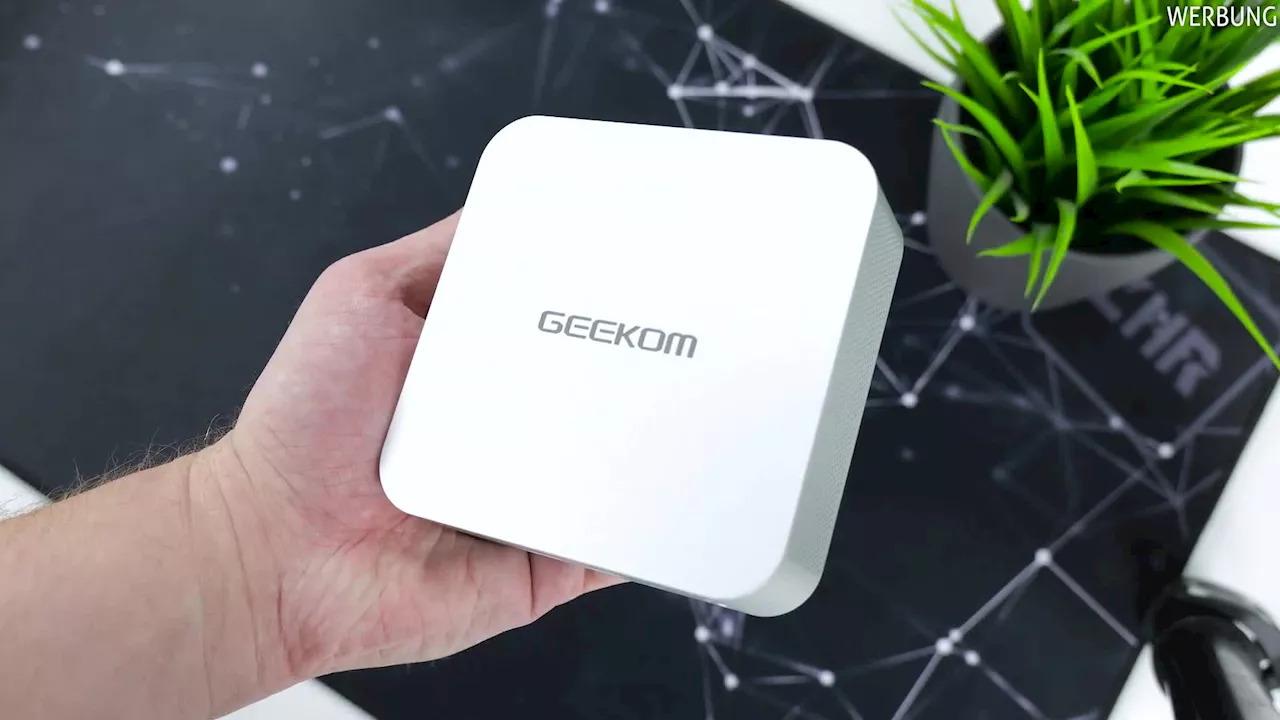 Geekom A8 Mini-PC getestet: Kleines Gehäuse, große Leistung