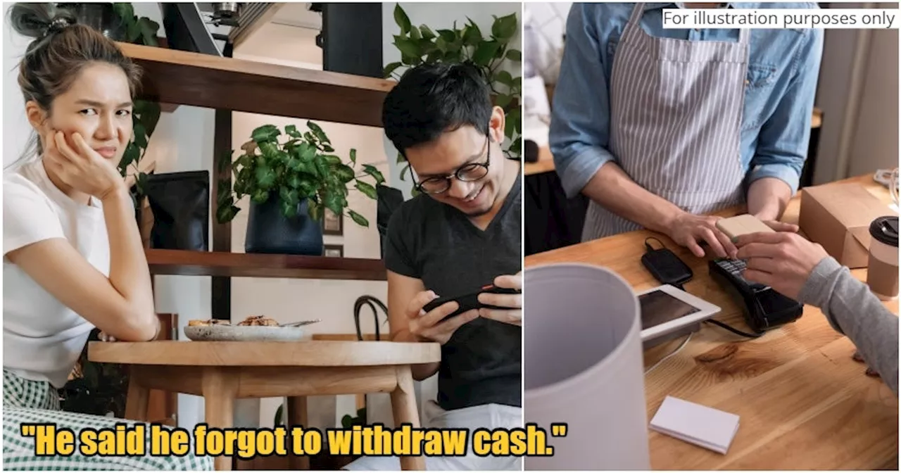 M'sian Man Says He Makes a Lot of Money But Tells His Date to Pay for the Meal & Asks to Borrow RM50