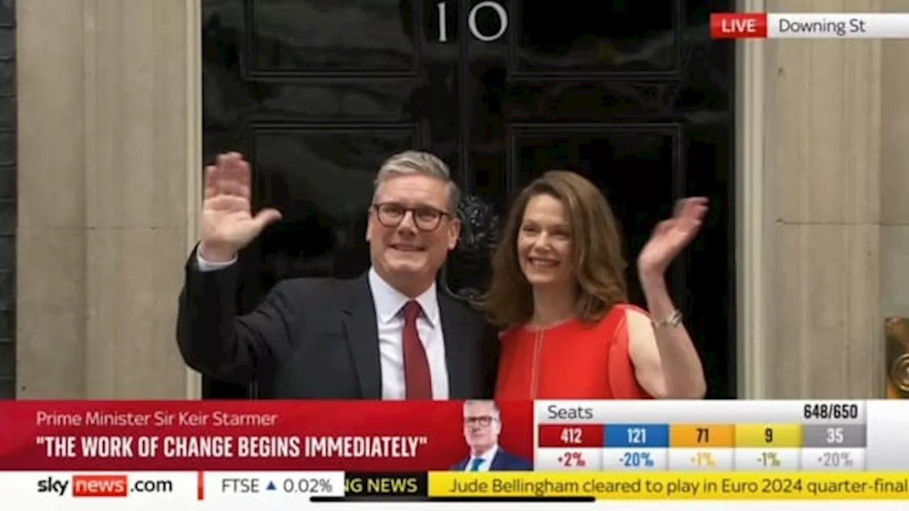 UK Government: Keir Starmer makes first speech as Prime Minister outside 10 Downing Street