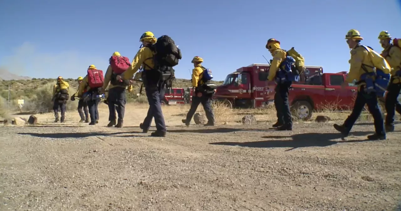 McCain Fire in southeastern San Diego County 95% contained